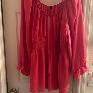 Women's Red Blouse